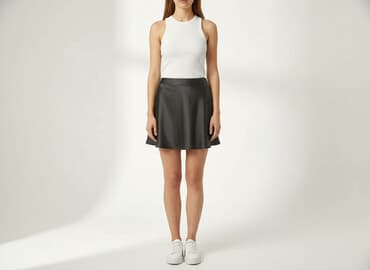 jeansowe spódniczka z guzikami noisy may: Noisy May, Spódnica damska, rozmiar S — 6