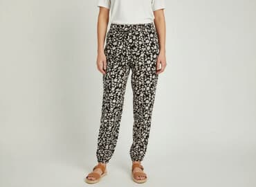 spodnie hello kitty piżamowe: HailyS, Spodnie materiałowe damskie, rozmiar S — 6