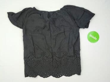 czarne bawełniane bluzki: New Collection, Bluzka damska, rozmiar S — 3