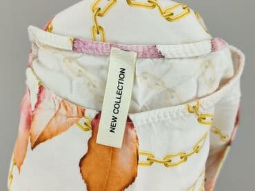 biała bluzka dekolt w łódkę: Woman Collection, Bluzka damska, rozmiar L — 4