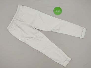 Women: Material trousers for women, size XL (EU 42) — 3