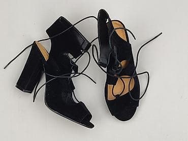 botki czarne: Sweet Shoes, Sandały damskie, rozmiar 41 — 1