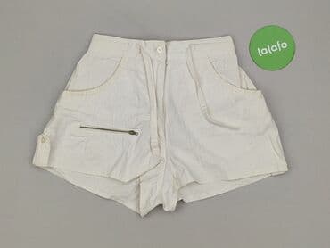 białe spodenki krótkie: Szorty damskie, rozmiar S — 2