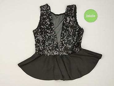 cekinowy sweter: Top damski, rozmiar L — 2