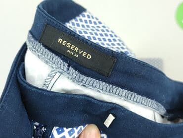 spodnie w kratke reserved: Reserved, Spodnie materiałowe damskie, rozmiar M — 4