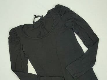 czarne bluzki z bufiastymi rękawami: Women's blouse, size S — 2