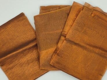 Dekoracje do domu: Zestaw lekkich firan/woali w kolorze miedziano‑brązowym - Typ — 1