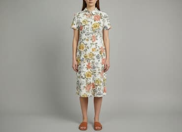 tanie bluzki z krótkim rękawem: C&A, Sukienka damska, rozmiar L — 7