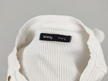 sinsay basic t shirt: Sinsay, Bluzka damska, rozmiar L — 5