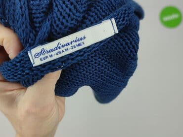 kurtka skórzana stradivarius brazowa: Stradivarius, Sweter damski, M — 5