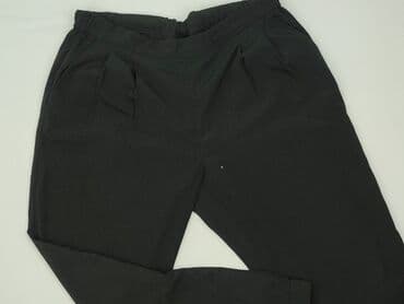 spodnie hello kitty piżama czarne: Topshop, Material trousers for women, size M (EU 38) — 1