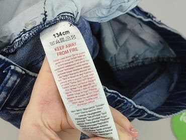 lidl spodnie przeciwdeszczowe: Jeans, Little kids, 9 years, 128/134, condition - Very good — 5