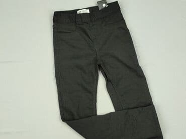 Jeansowe: Spodnie jeansowe, H&M, 8 lat, 122/128, stan - Bardzo dobry