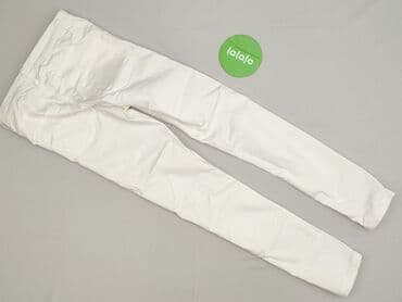 biale szerokie jeansy: Sinsay, Jeansy damskie, rozmiar XS — 3