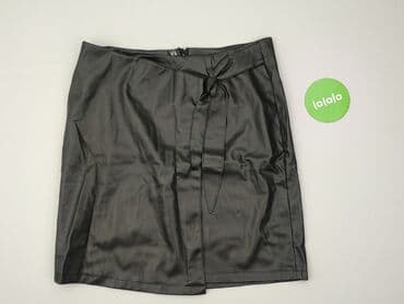 spódnice czarne eko skóra: Bodyflirt, Spódnica damska, rozmiar 2XL — 2