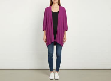 sweter open shoulder: RAINBOW, Kardigan damski, rozmiar One size — 9