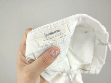 дешеве взуття жіноче: Stradivarius, Material trousers for women, size XS (EU 34) — 4