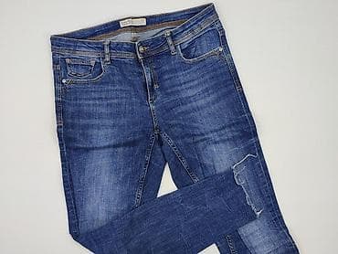 drip jeans slim fit: Zara, Jeansy damskie, rozmiar L — 1