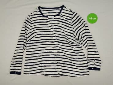 biała bluzka w granatowe paski: Жіноча блуза, розмір M на lalafo.pl — 3 biała bluzka w granatowe paski: Жіноча блуза, розмір M — 3