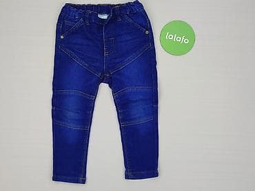 t shirt basic oversize: Spodnie jeansowe, So cute, 1.5-2 lat, 92, stan - Idealny — 2