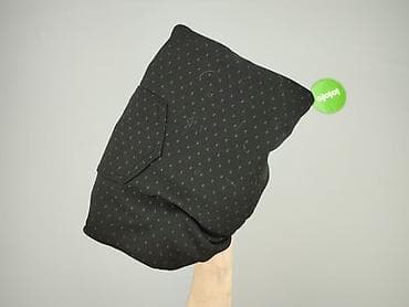 prada obuwie: Damskie spodnie w drobny wzór (ciemny grafit/czarny z mikrokropkami) — 4