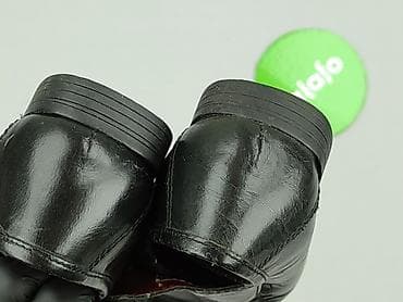 topy biale: Męskie mokasyny Red Tape - Klasyczne czarne mokasyny wsuwane - — 5