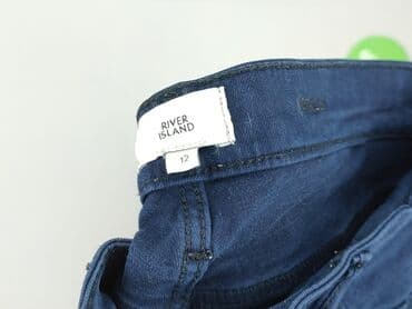 river island spodnie z wysokim stanem: River Island, Jeansy damskie, L — 4