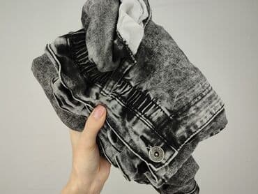 spodnie paperbag dla kogo: Jeansy damskie, rozmiar S — 4