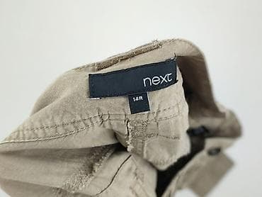 brazowe klapki a: Next, Spodnie materiałowe damskie, rozmiar XL — 4