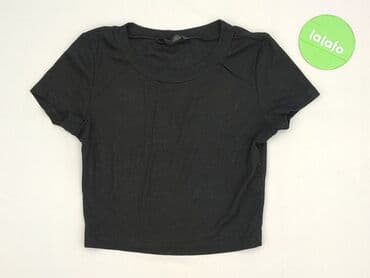 czarne t shirty basic: Shein, T-shirt damski, rozmiar S — 2