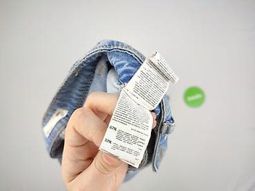 dżinsy cargo: Denim, Spodnie cargo damskie, rozmiar S — 5
