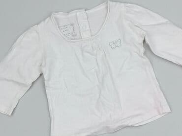 koszulka z kotem 3d: Blouse, 9-12 months, condition - Good — 1