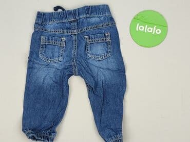 spodnie jeansowe niemowlęce: Spodnie jeansowe, 6-9 miesięcy, stan - Bardzo dobry — 3