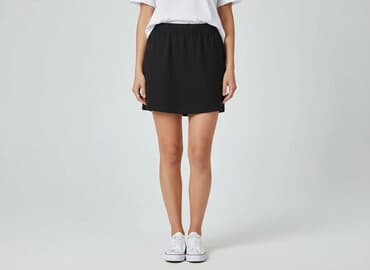 mini spódniczka czarne: Spódnica damska, rozmiar S — 5