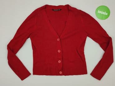 sweter z dekoltem v: Stradivarius, Kardigan damski, rozmiar M — 2