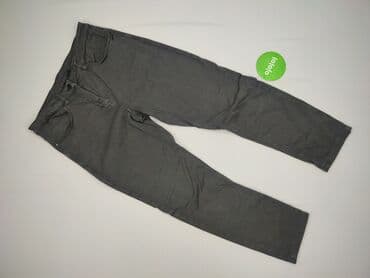 marc lauge spodnie: Material trousers for women, size XL — 2