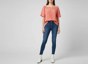 bluzki hiszpanki wiazana: Bluzka damska, rozmiar M — 6