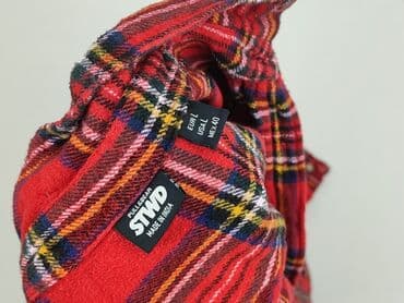 klapki z futrem zara: PULL&BEAR, Koszula damska, rozmiar L — 5