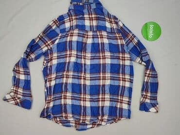 koszula w bialo niebieska krate damska: Peacocks, Women`s shirt, size M — 4