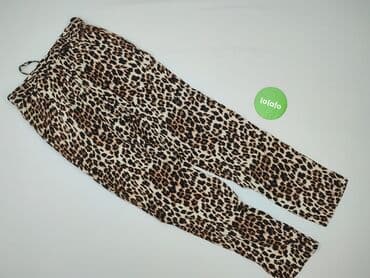 spodnie w panterkę stradivarius: Tessentials, Spodnie materiałowe damskie, rozmiar S — 3