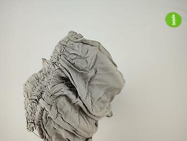 naruto stroj: Szare damskie spodnie typu harem/allo-baba z wysokim, marszczonym — 5