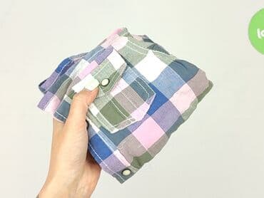 podkoszulek pod koszulę: Shirt 1.5-2 years, condition - Perfect, pattern - Cell, color - Multicolored — 7