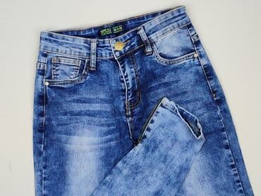 jeans spodnie: DENIM JEANS, Jeansy damskie, rozmiar S — 1