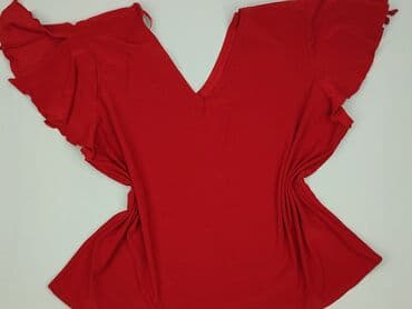 reserved czerwona bluzki: Lycra, Bluzka damska, rozmiar L — 1