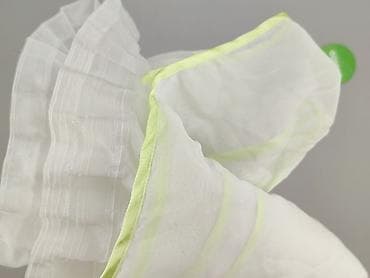 Канцтовари: Biała firana z delikatnego woalu, wykończona ozdobną lamówką w — 4