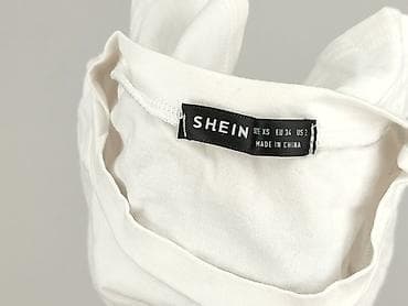 biala koszula shein: Shein, T-shirt damski, rozmiar XS — 4
