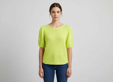 neonowy sweter zara: H&M, Sweter damski, rozmiar M — 1
