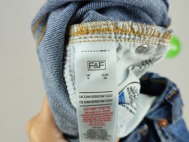 krótkie spodenki prosto: F&F, Szorty damskie, rozmiar XS — 5