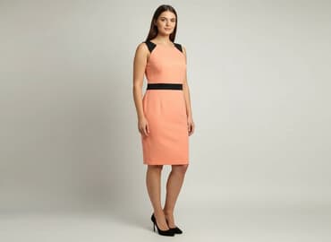 sukienka pomarańczowo różowa mohito: Mohito, Sukienka damska, rozmiar XL — 1