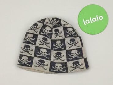 czarne spodnie woskowane: Hat, condition - Very good — 2